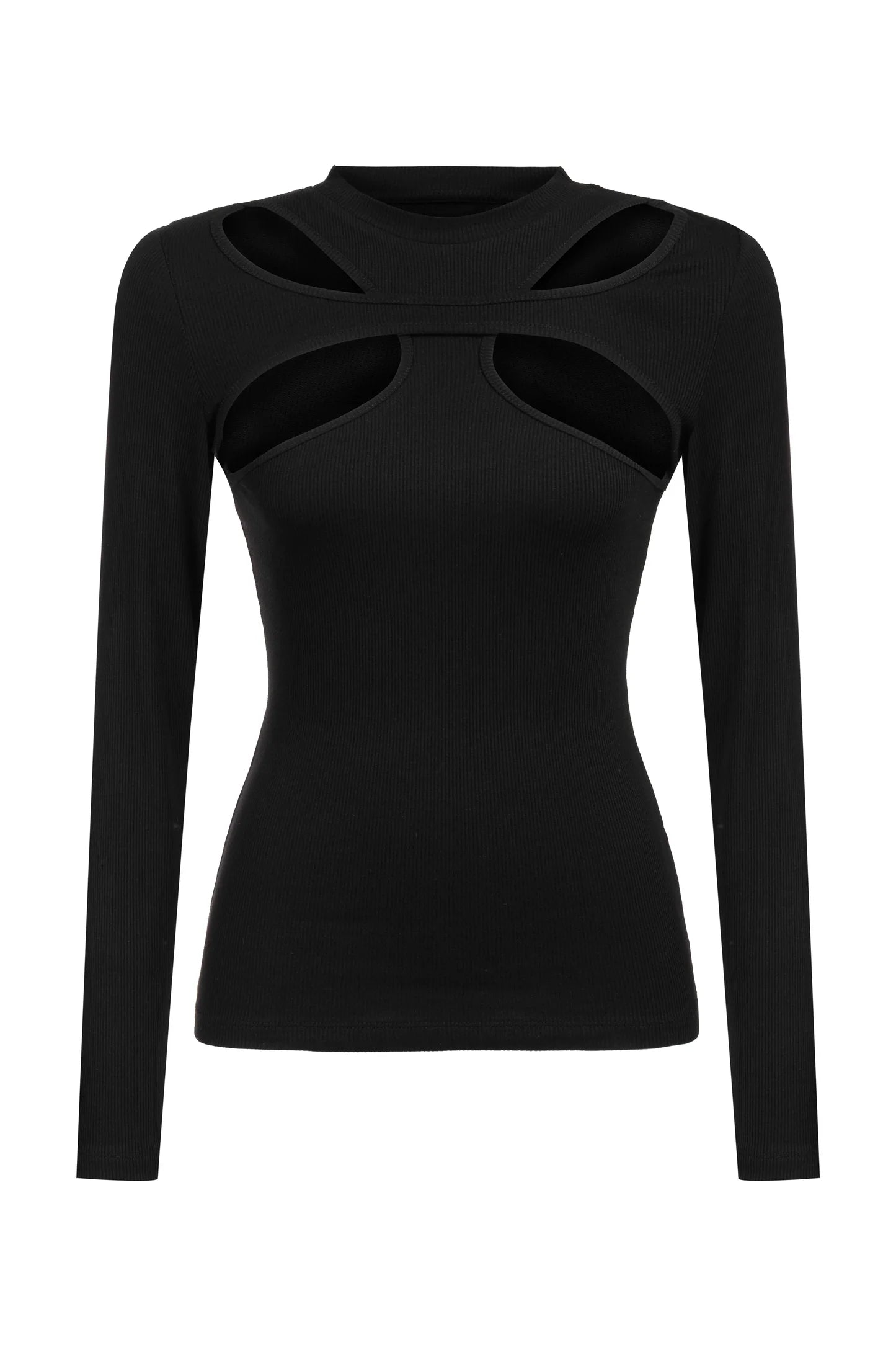 Kadın Pencere Yaka Detaylı Bluz