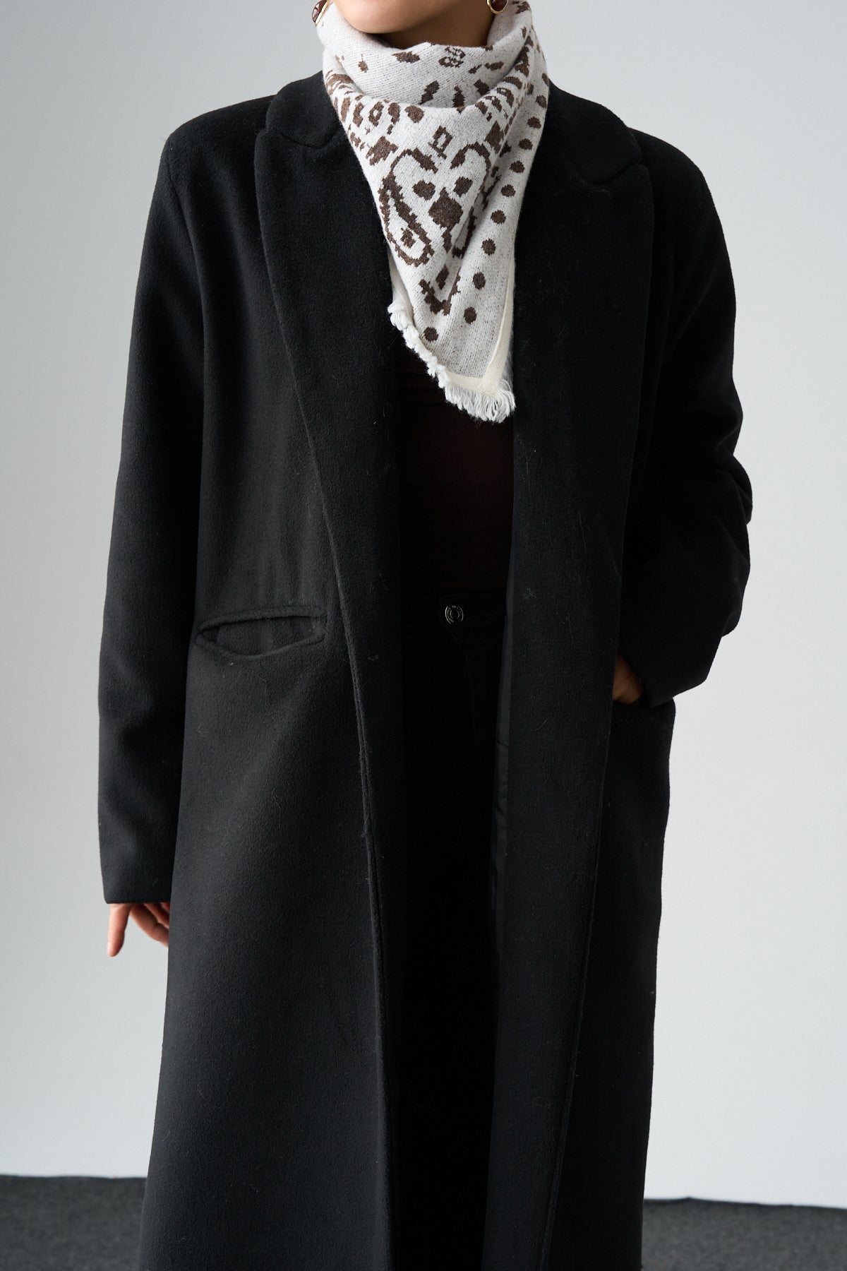 Kadın Şal Desenli Püsküllü Bandana