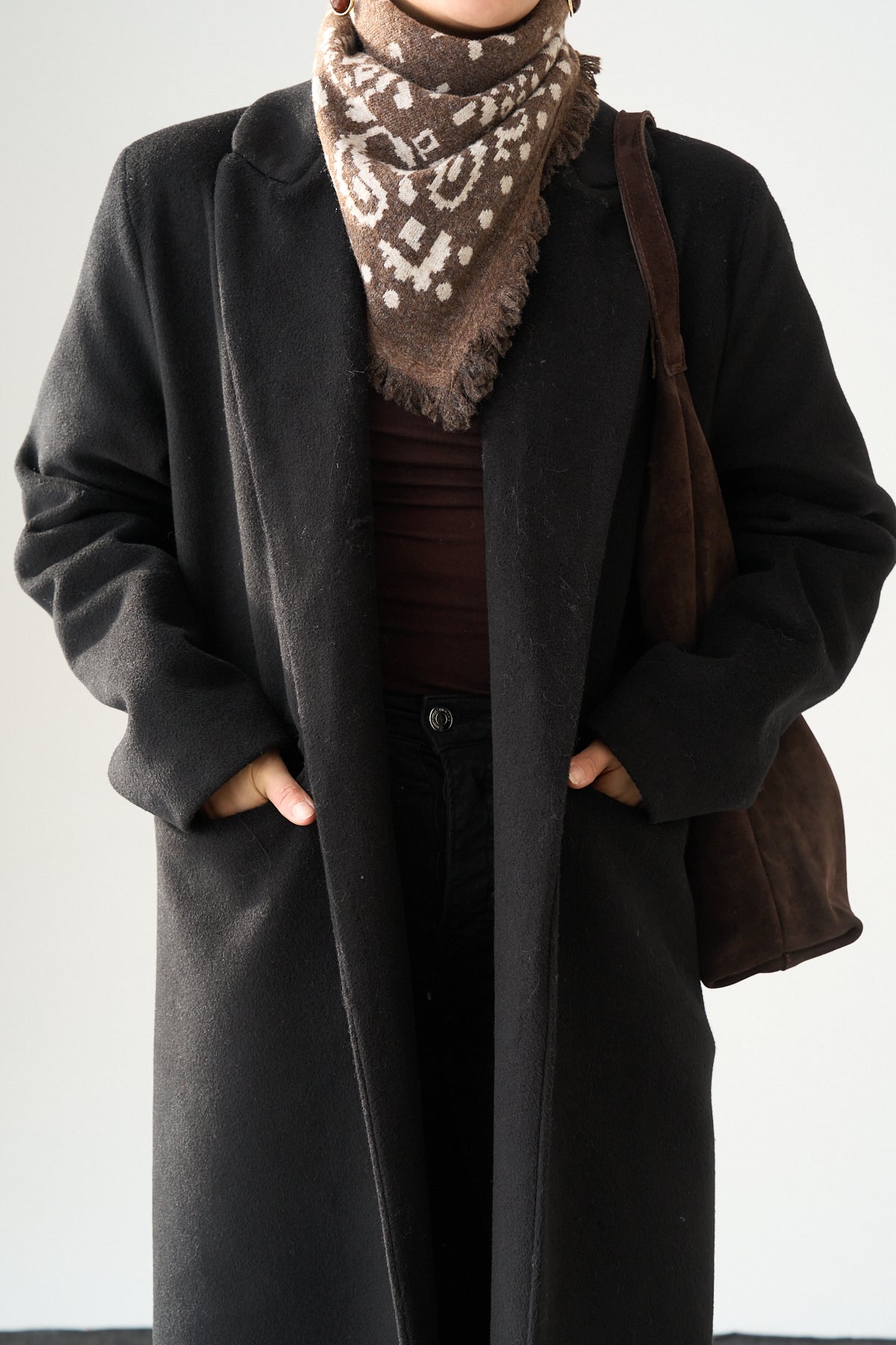 Kadın Şal Desenli Püsküllü Bandana